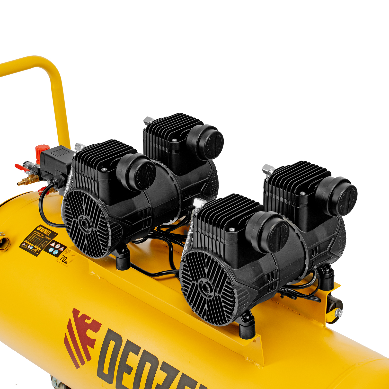 Поршневой компрессор DENZEL DLP-3000/100