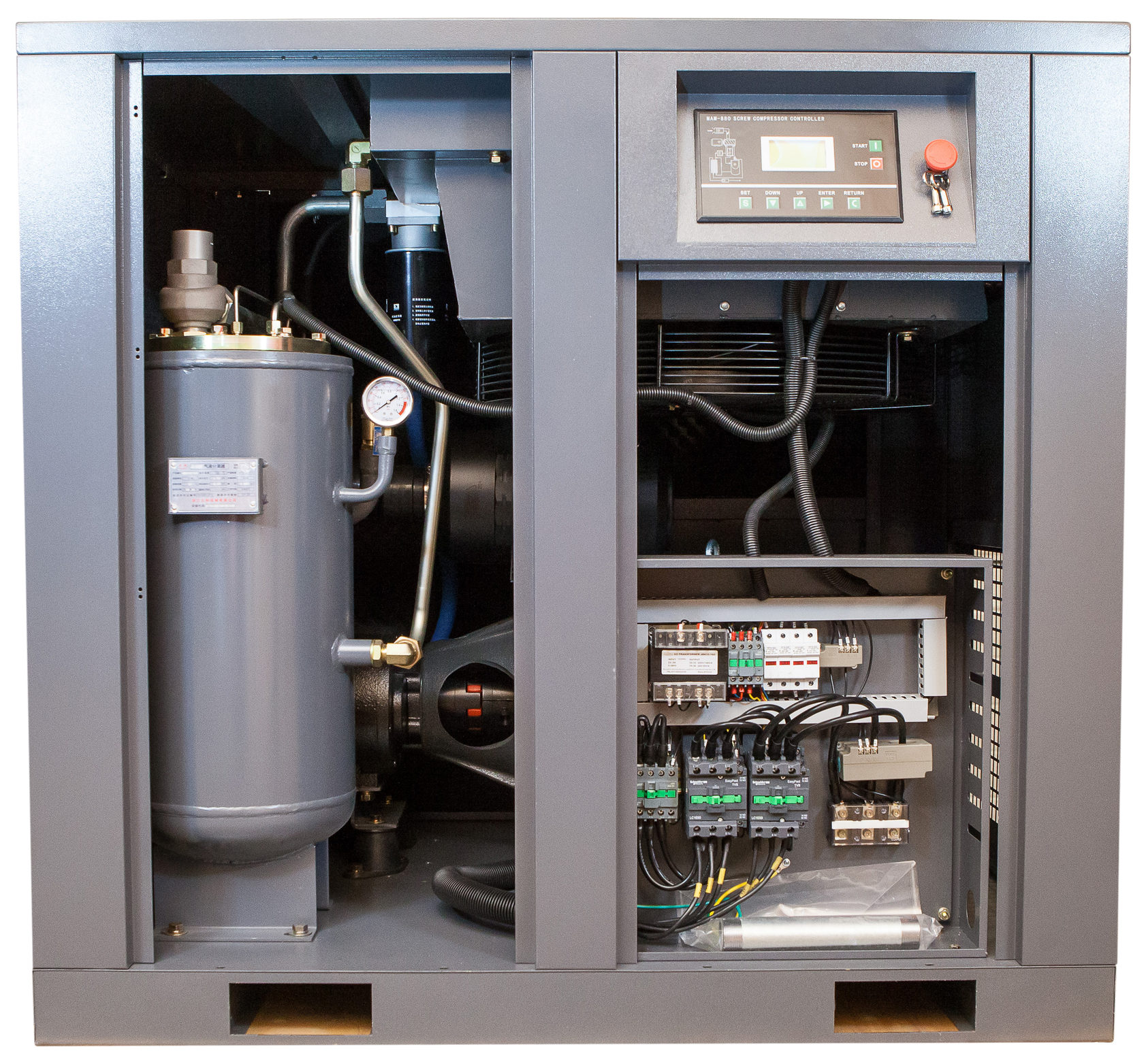 Винтовой компрессор CrossAir CA90-10GA-F IP23