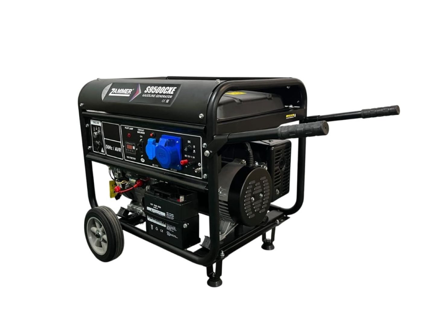 Генератор Zammer S9500CXE - 8кВт фото Генератор Zammer S9500CXE - 8кВт