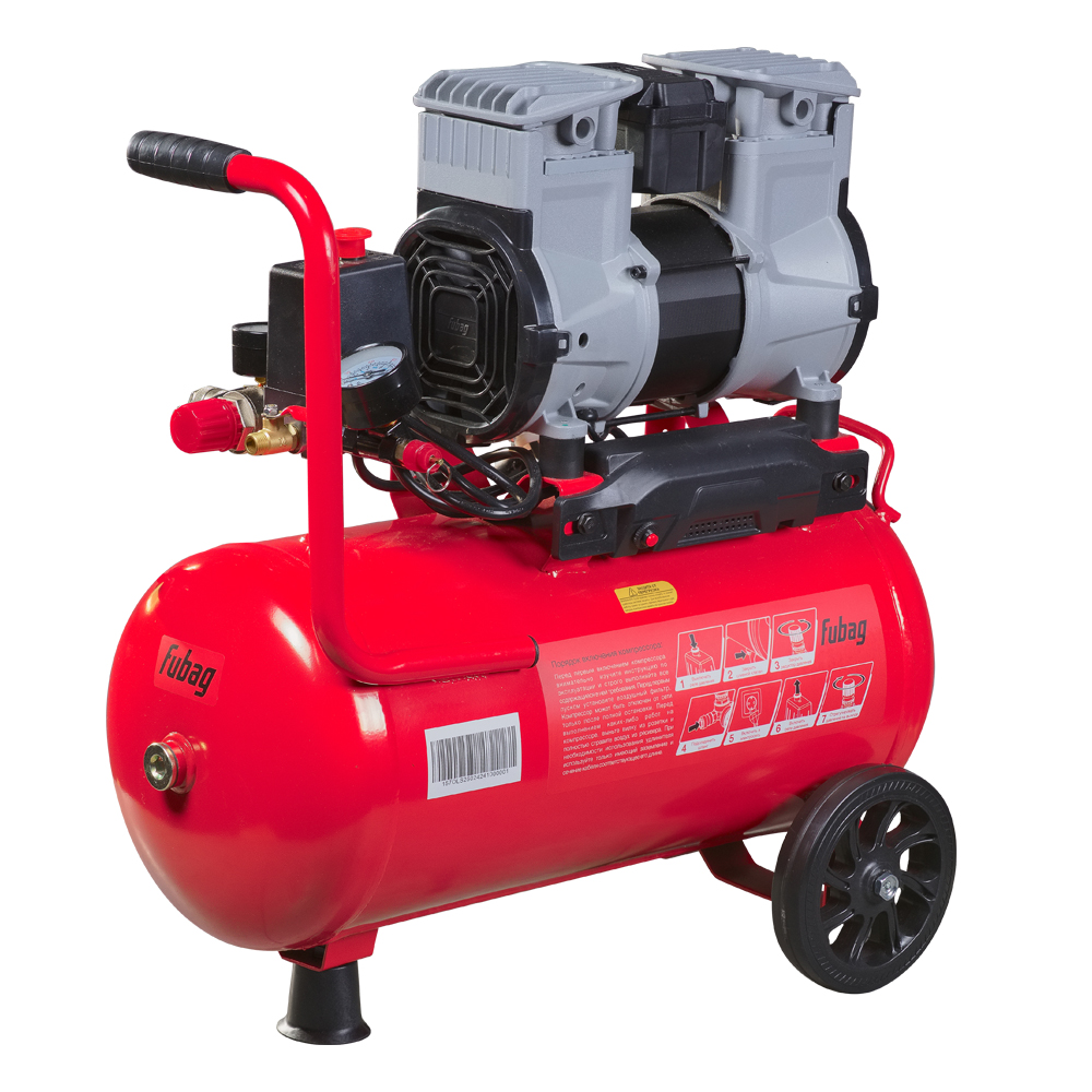 Поршневой компрессор Fubag OLS 250/24 CM2 + Пневмопистолет для накачки в ПОДАРОК
