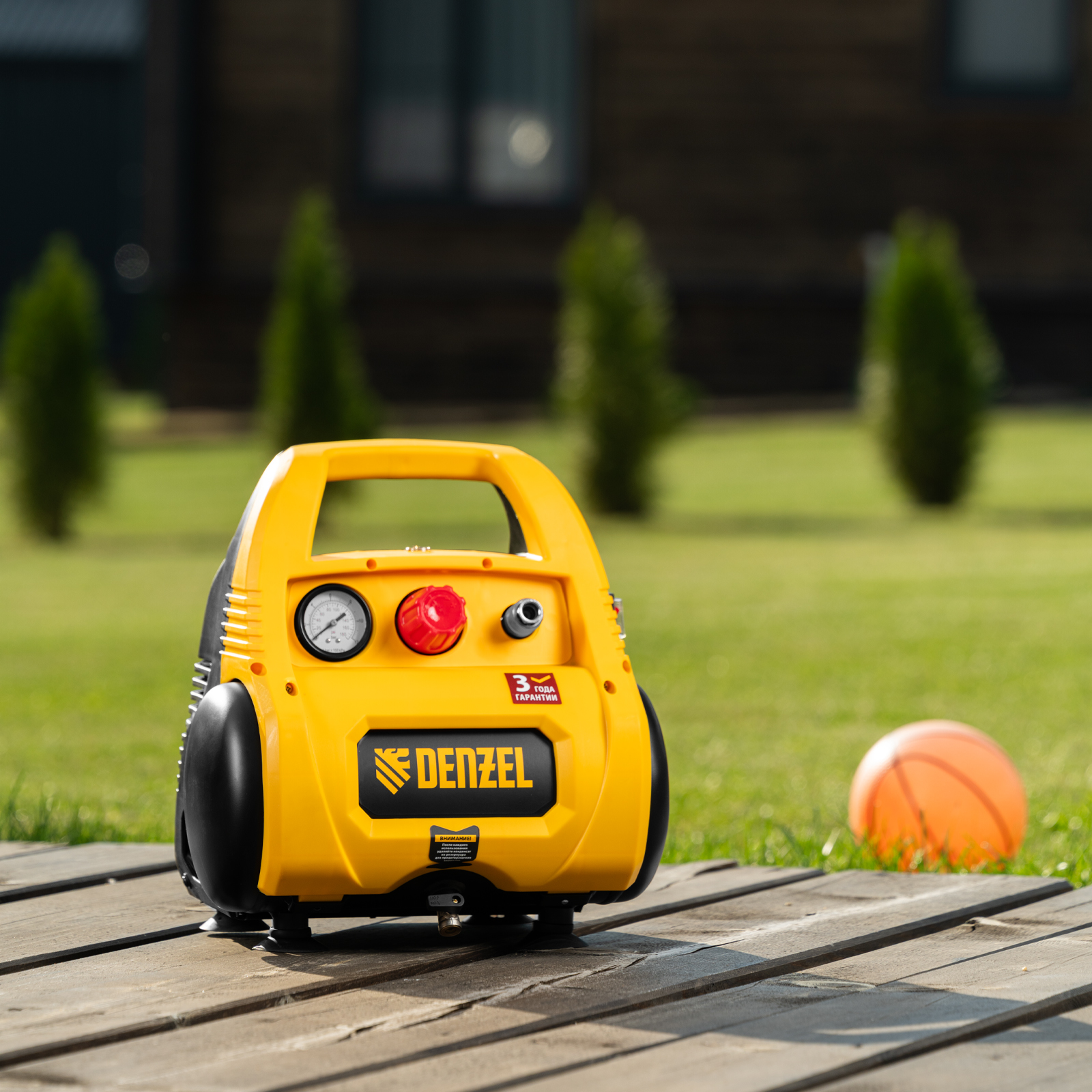 Поршневой компрессор DENZEL РС 1/6-180