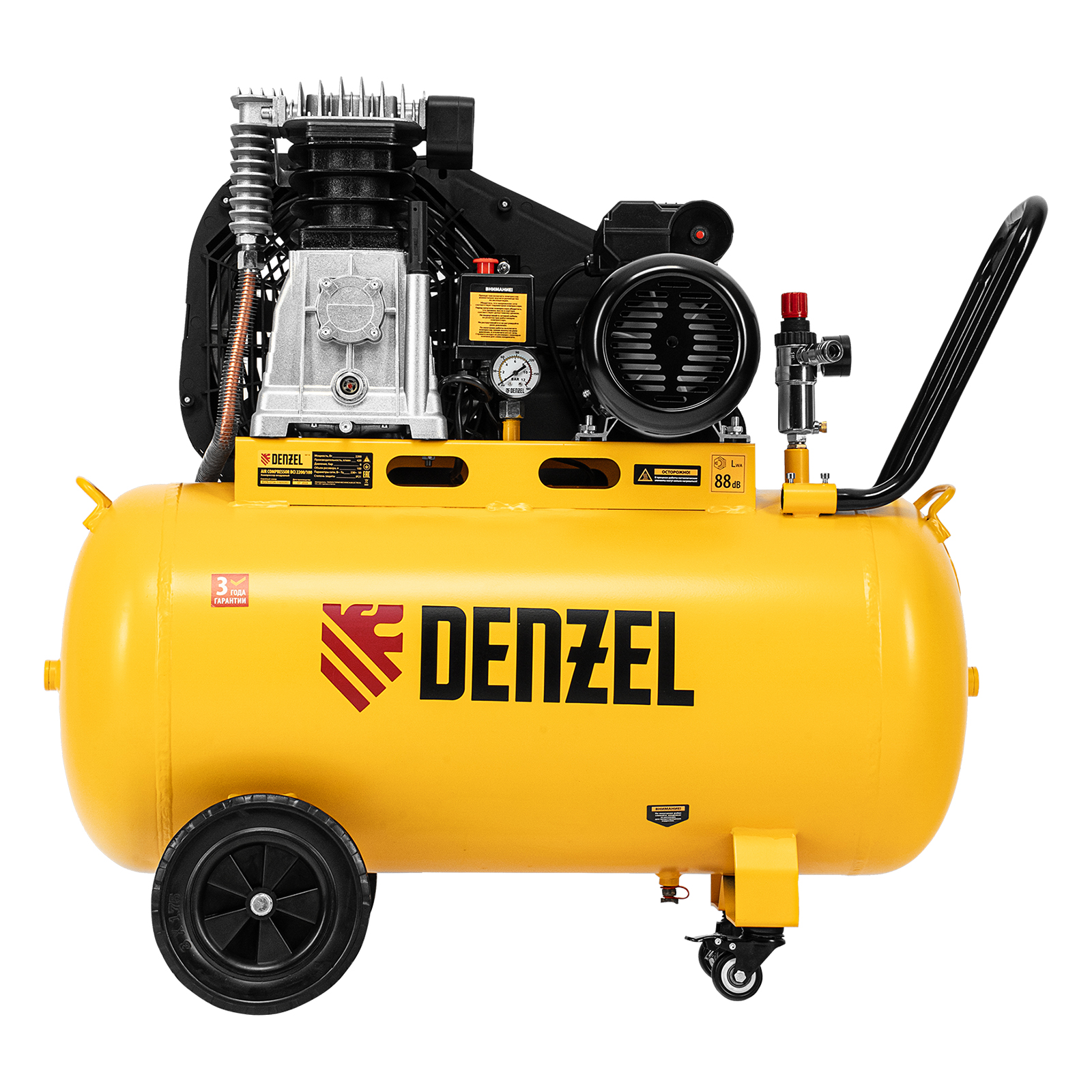 Поршневой компрессор DENZEL BCI 2200/100