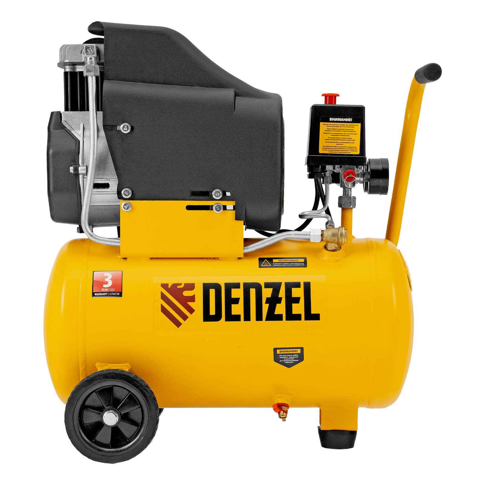 Поршневой компрессор DENZEL DLC1300/24