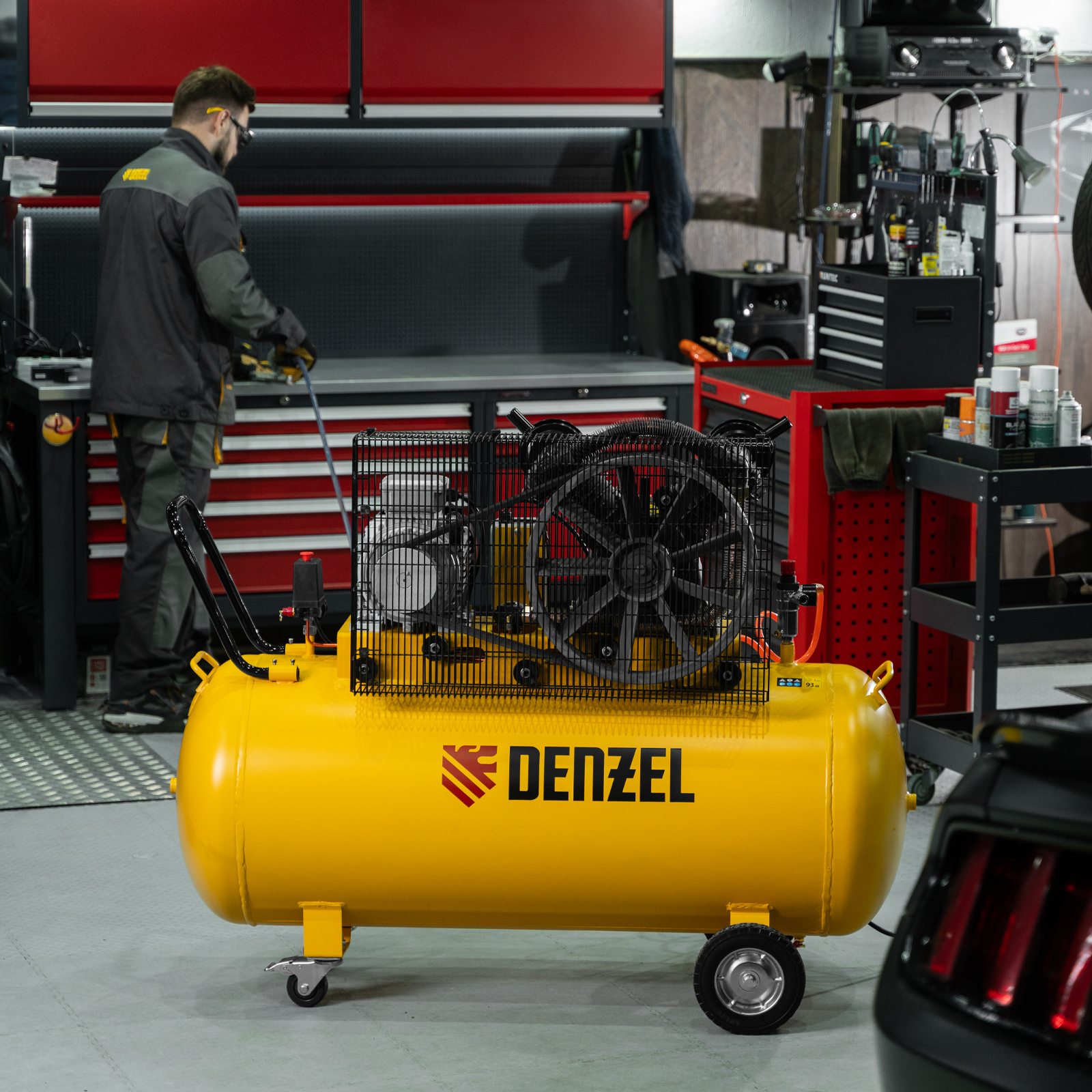 Поршневой компрессор DENZEL BCV 5500-T/270