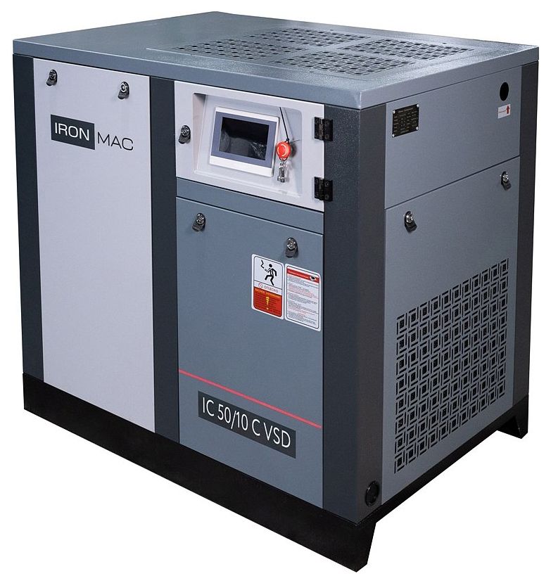 Винтовой компрессор Ironmac IC 50/10 C VSD (IP23) фото Винтовой компрессор Ironmac IC 50/10 C VSD (IP23)