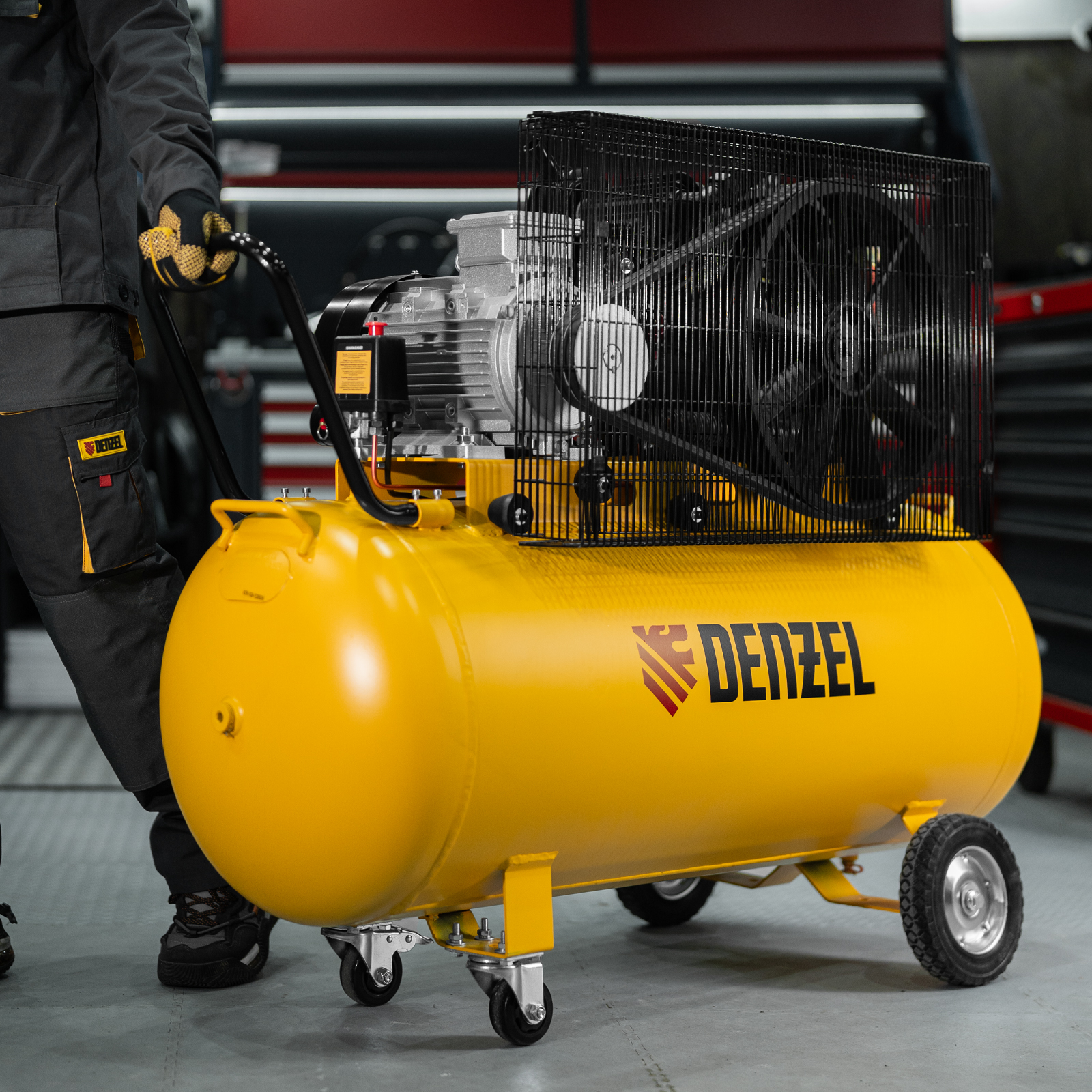 Поршневой компрессор DENZEL BCV 5500-T/200