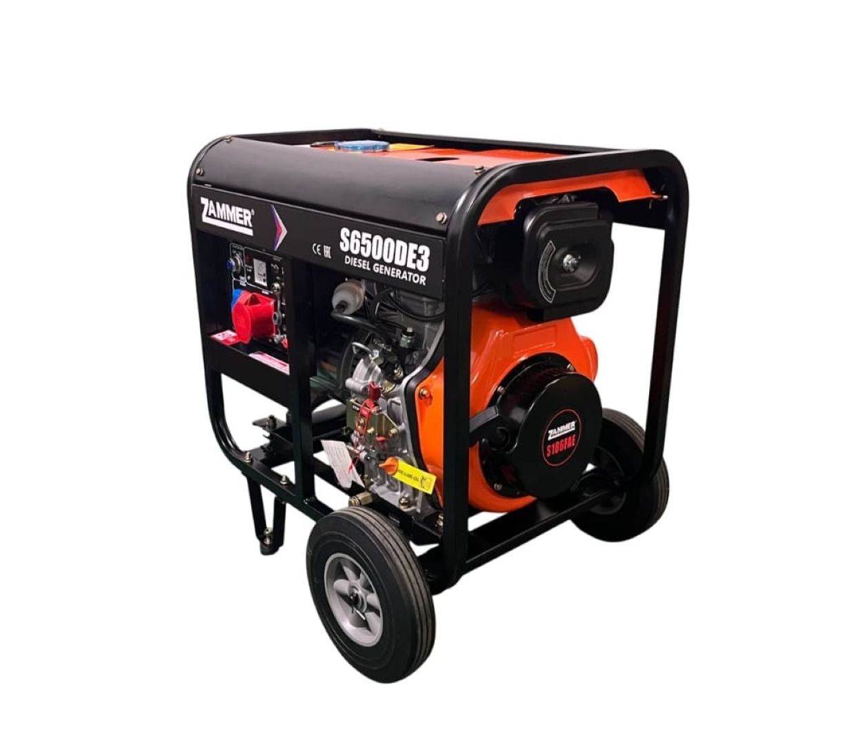 Генератор Zammer ECO S6500DE3 - 4,5 кВт фото Генератор Zammer ECO S6500DE3 - 4,5 кВт