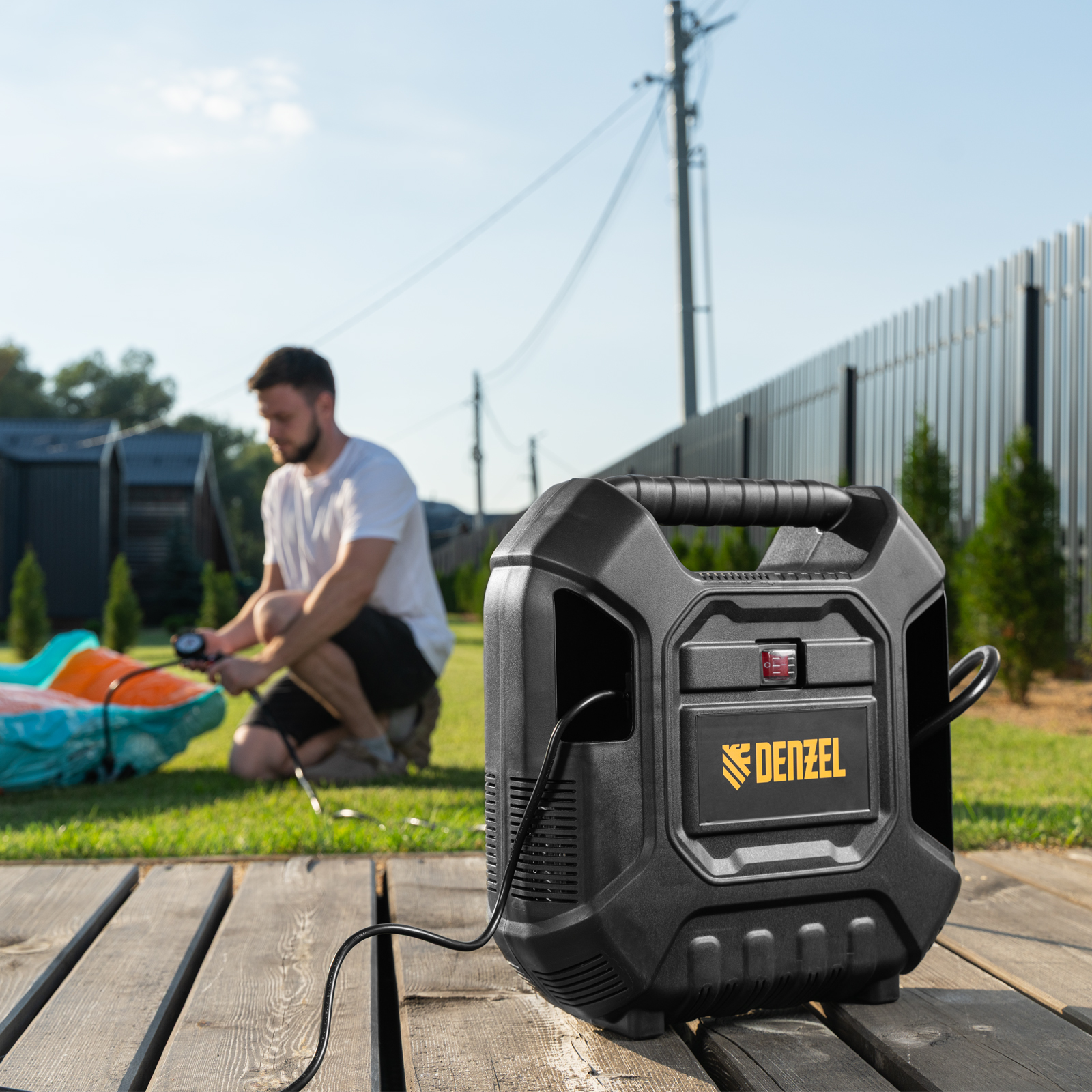 Поршневой компрессор DENZEL DL1100