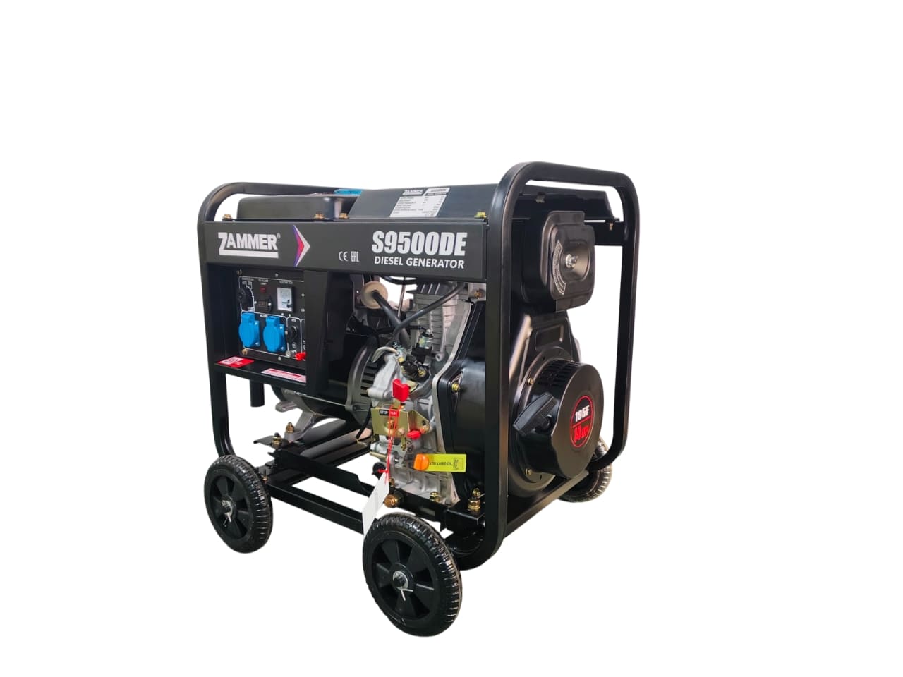 Генератор Zammer S9500DE - 6,5кВт фото Генератор Zammer S9500DE - 6,5кВт