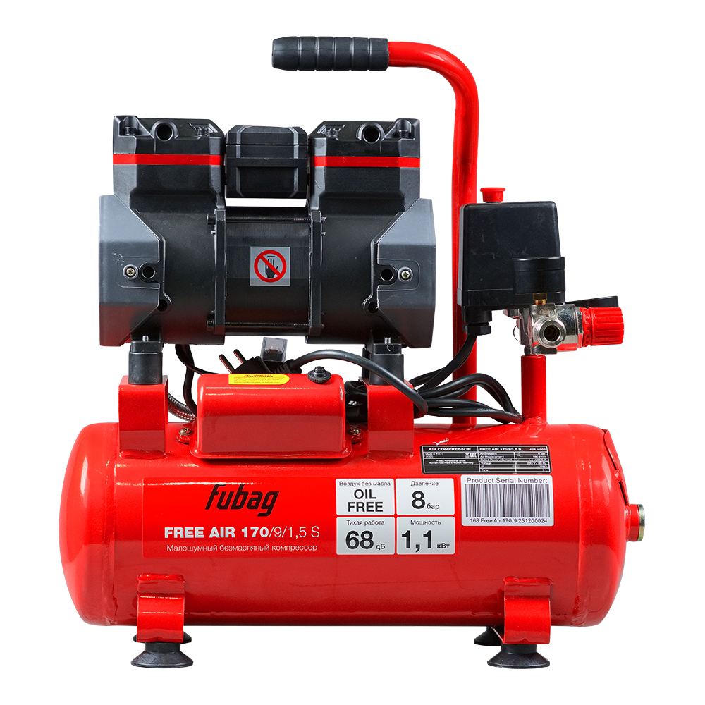 Поршневой компрессор Fubag Free Air 170/9/1.5 S