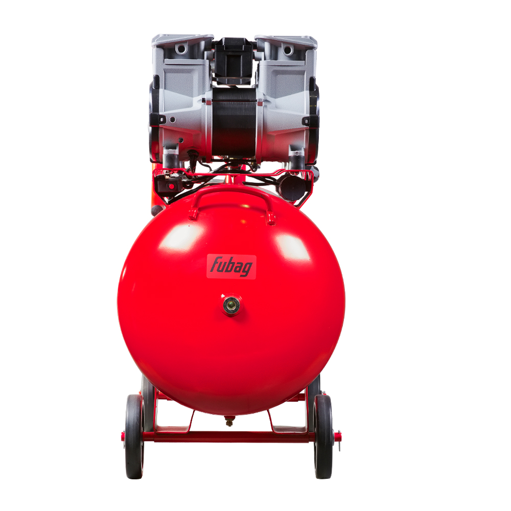 Поршневой компрессор Fubag OLS 500/100 CM2х2 + Набор пневмоинструмента (5 предметов) в ПОДАРОК