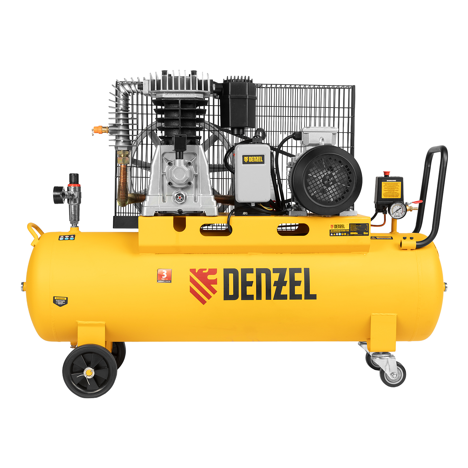 Поршневой компрессор DENZEL BCI4000-T/100