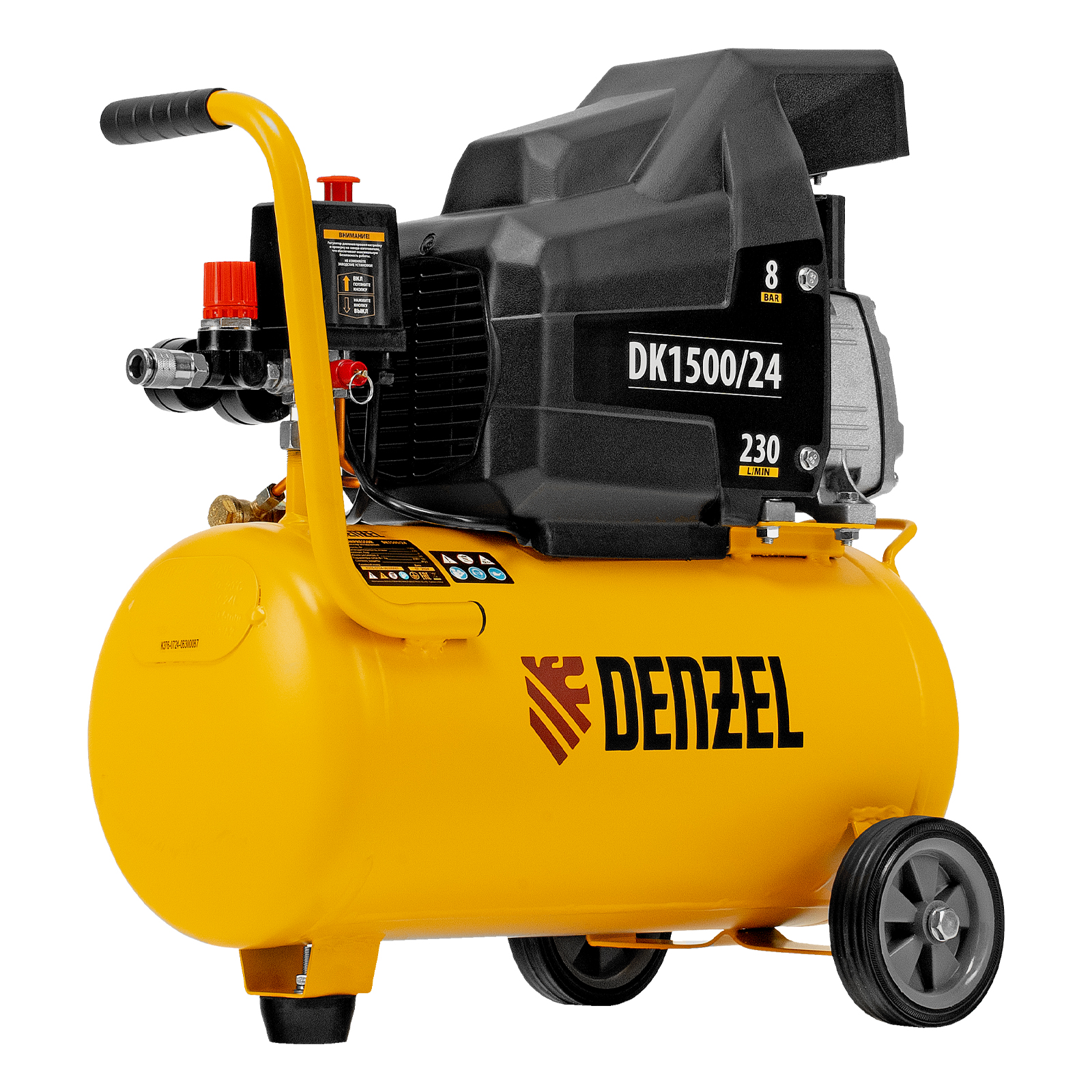 Поршневой компрессор DENZEL DK1500/24