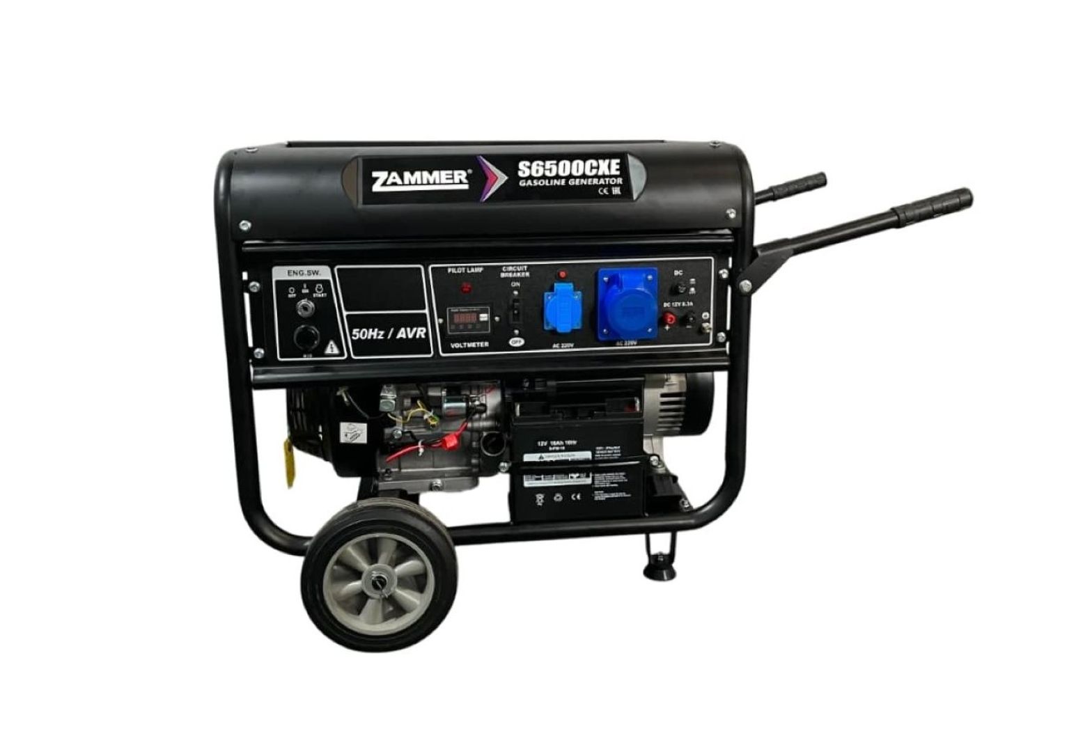 Генератор Zammer S6500CXE- 5кВт фото Генератор Zammer S6500CXE- 5кВт