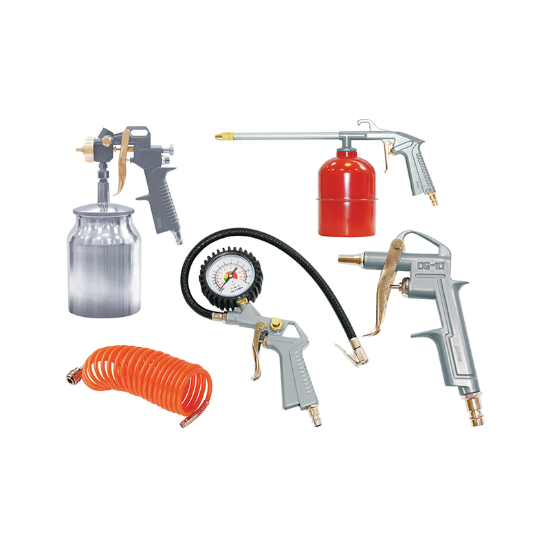 Набор пневмоинструмента Fubag Набор пневмоинструмента 5 предметов (к/р с нижним бачком)