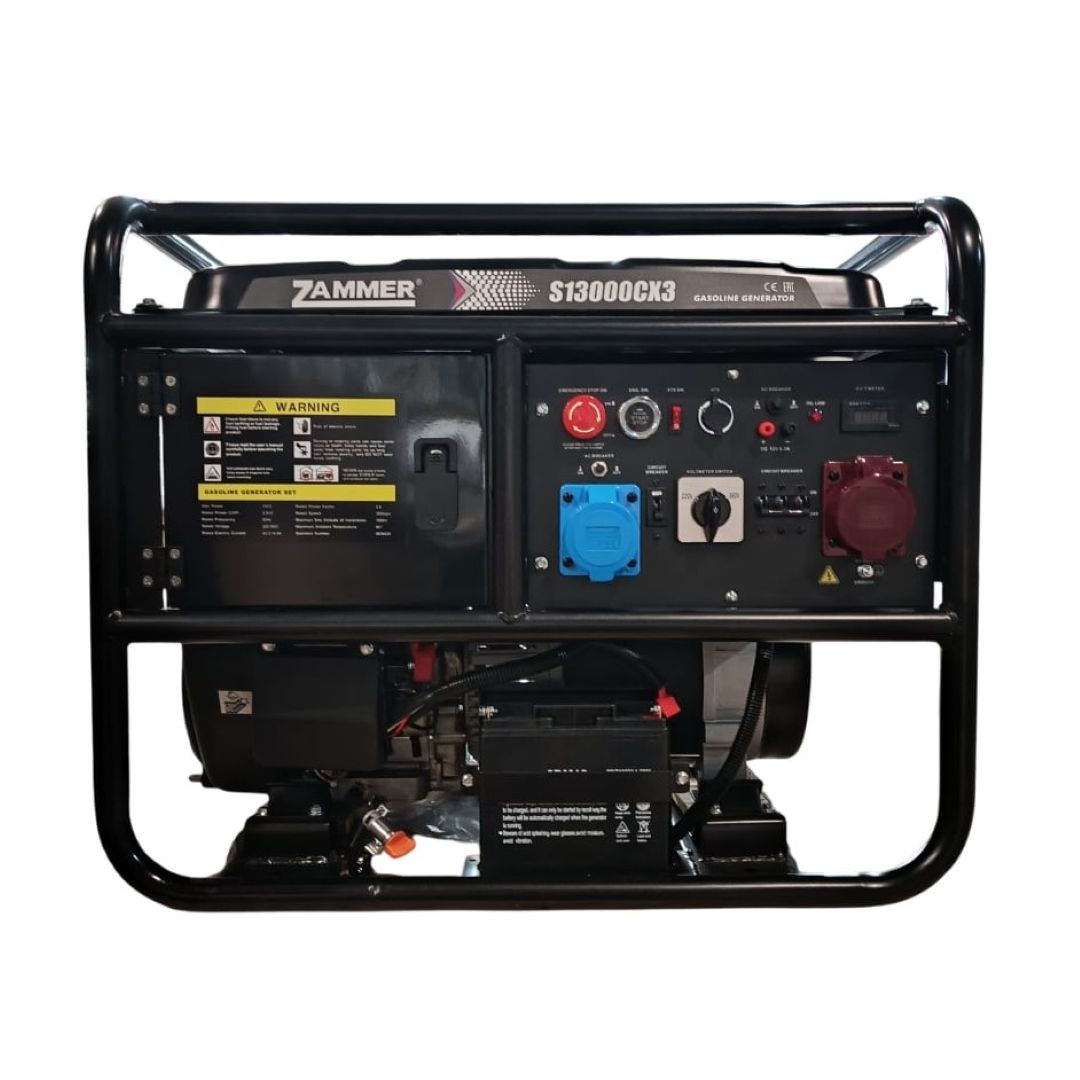 Генератор Zammer S13000CX3 - 10кВт фото Генератор Zammer S13000CX3 - 10кВт