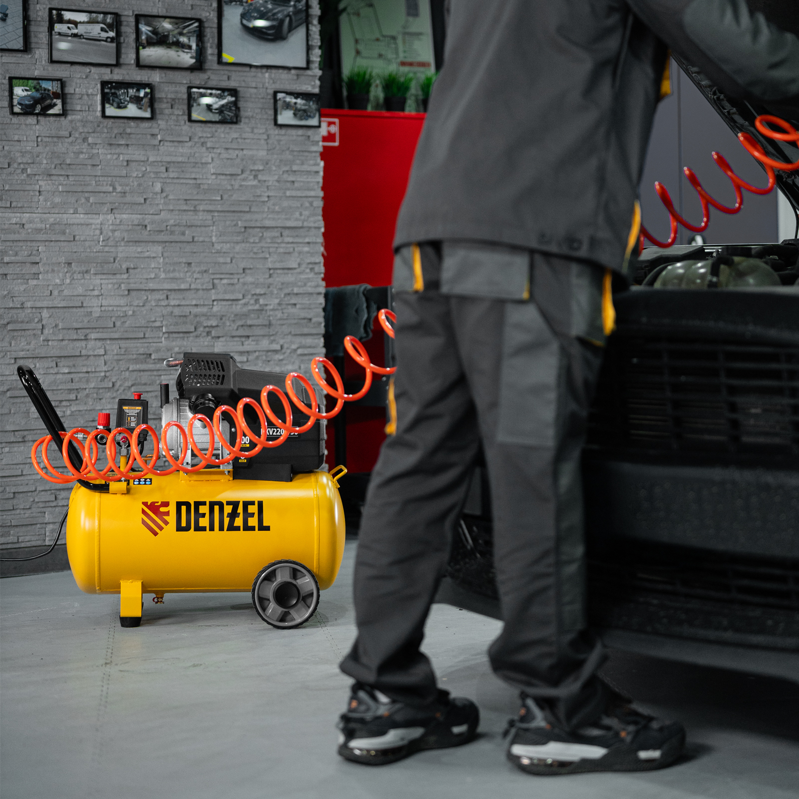 Поршневой компрессор DENZEL DKV2200/50