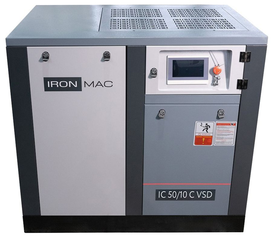 Винтовой компрессор Ironmac IC 50/10 C VSD (IP55) фото Винтовой компрессор Ironmac IC 50/10 C VSD (IP55)