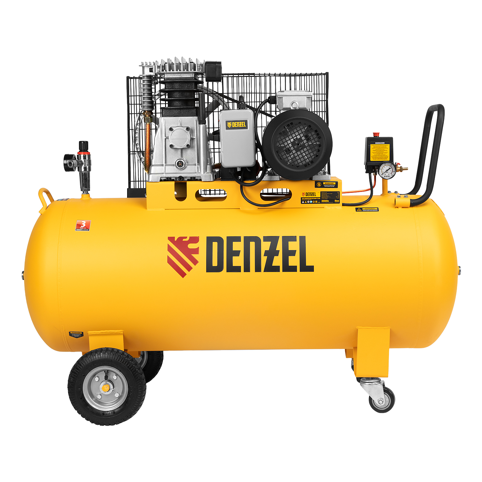 Поршневой компрессор DENZEL BCI3000-T/200