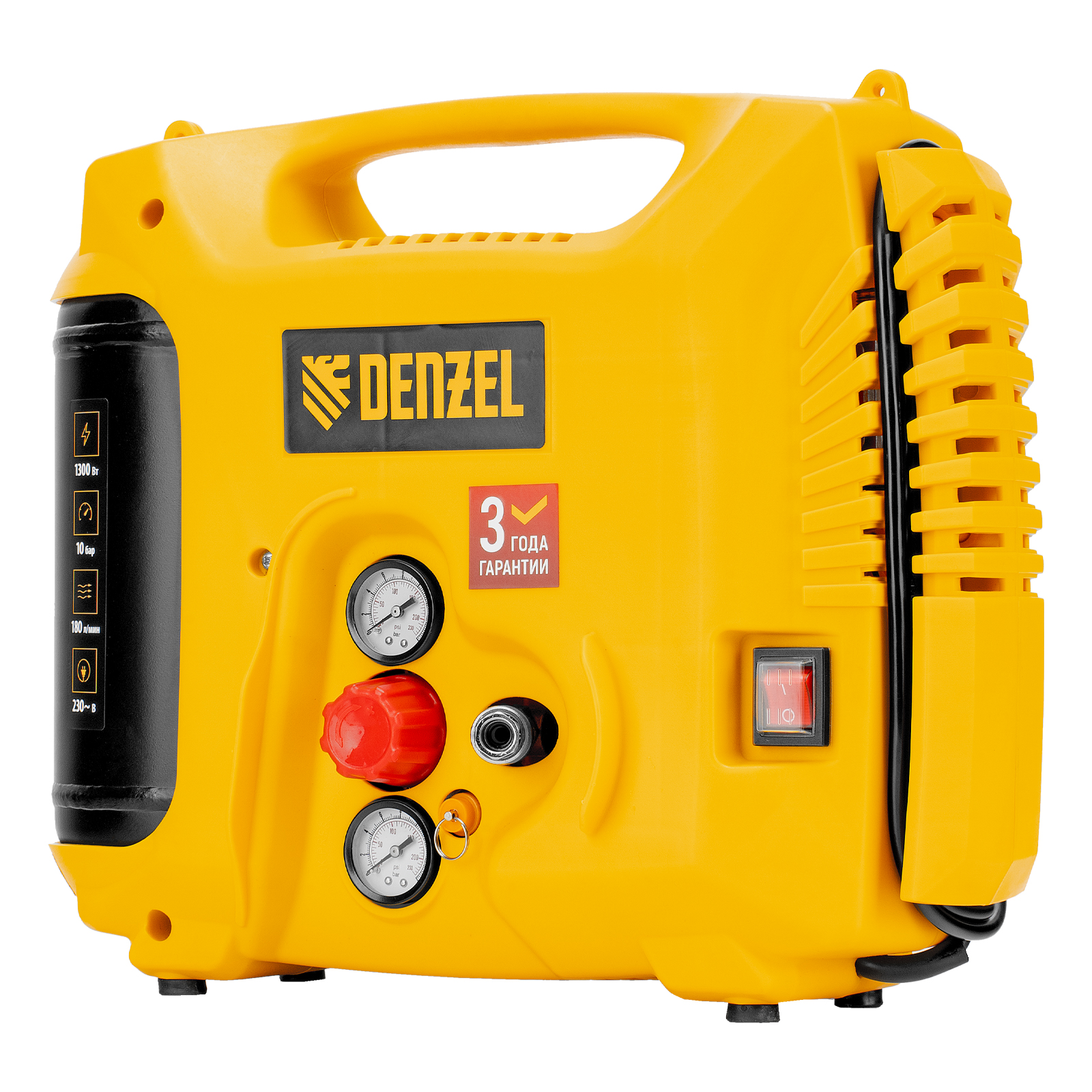 Поршневой компрессор DENZEL DL1300
