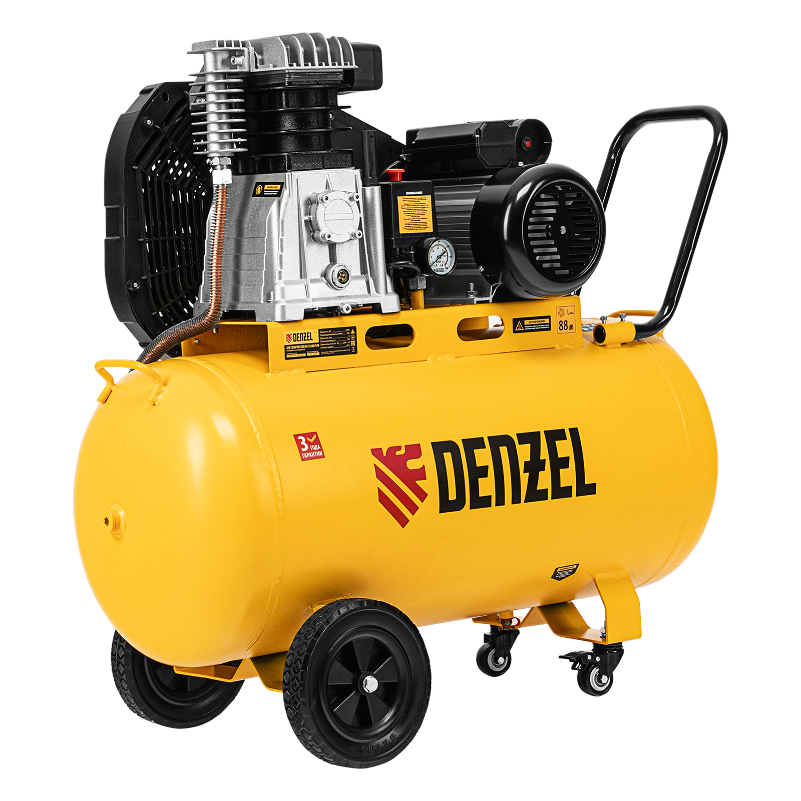 Поршневой компрессор DENZEL BCI 2200/100