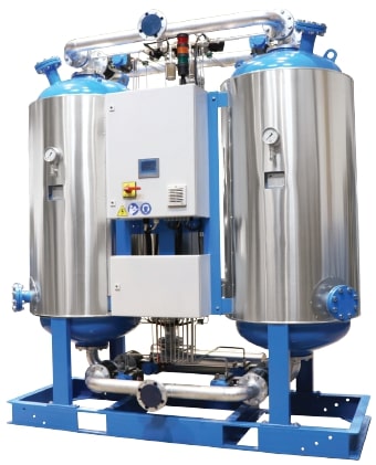 Осушитель адсорбционный горячецикловой RED-R 6500 BVA с точкой росы -40C фото Осушитель адсорбционный горячецикловой RED-R 6500 BVA с точкой росы -40C