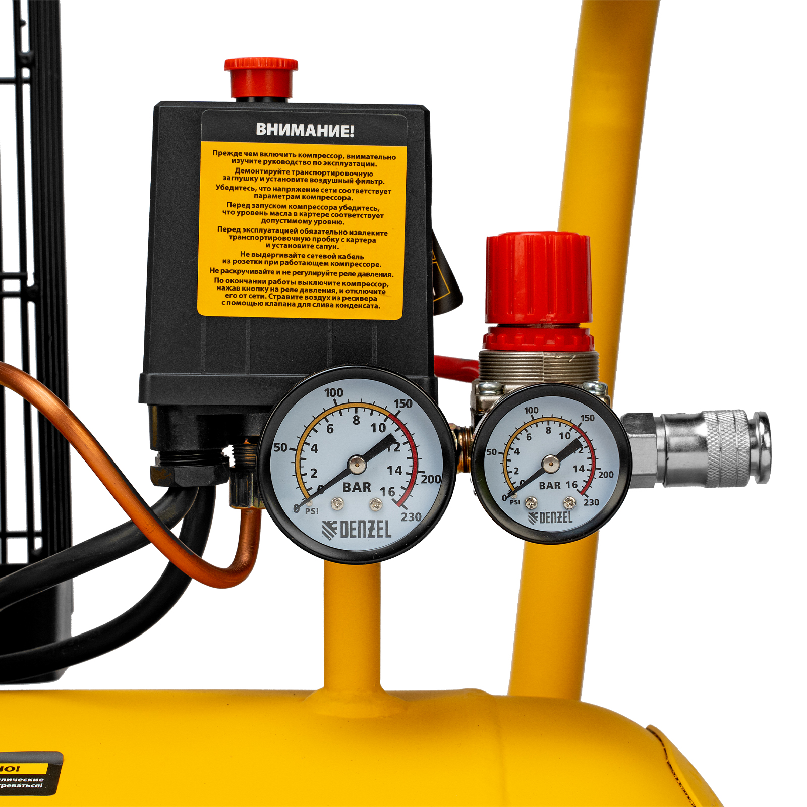 Поршневой компрессор DENZEL BCI2300/100