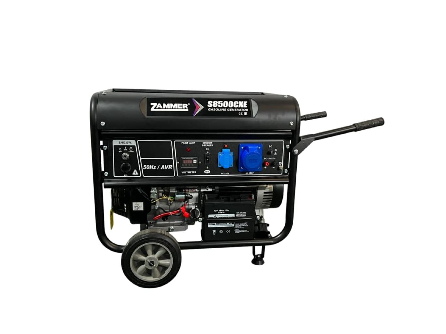 Генератор Zammer S8500CXE- 7кВт фото Генератор Zammer S8500CXE- 7кВт