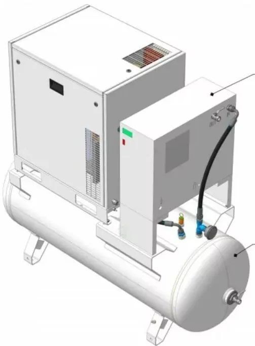 Спиральный компрессор Remeza КС5-10-270Д