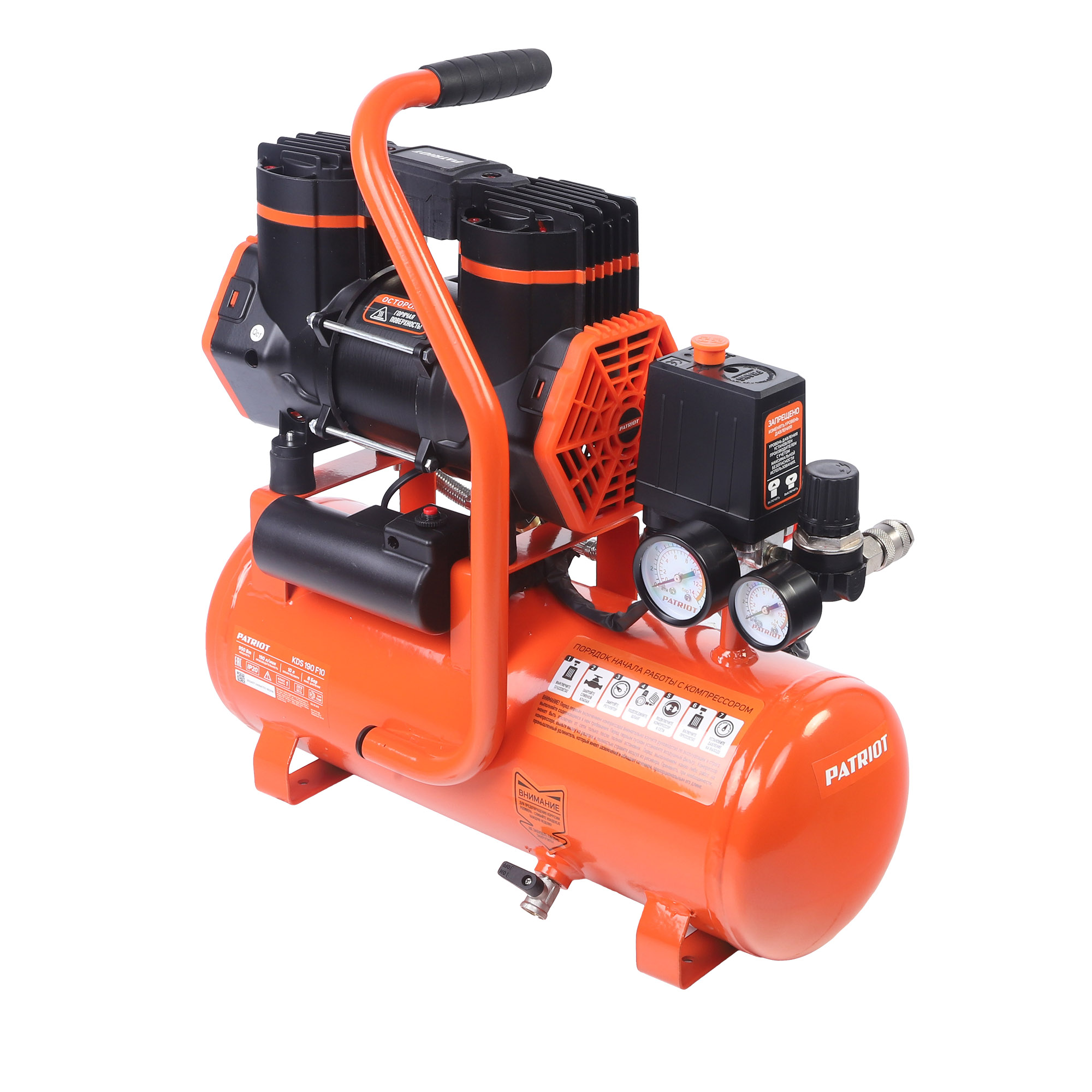 Поршневой компрессор PATRIOT KDS 190 F10