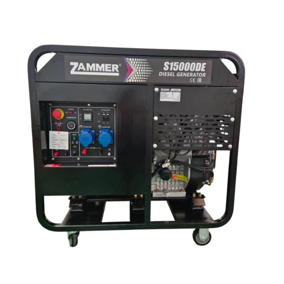 Генератор Zammer S15000DE