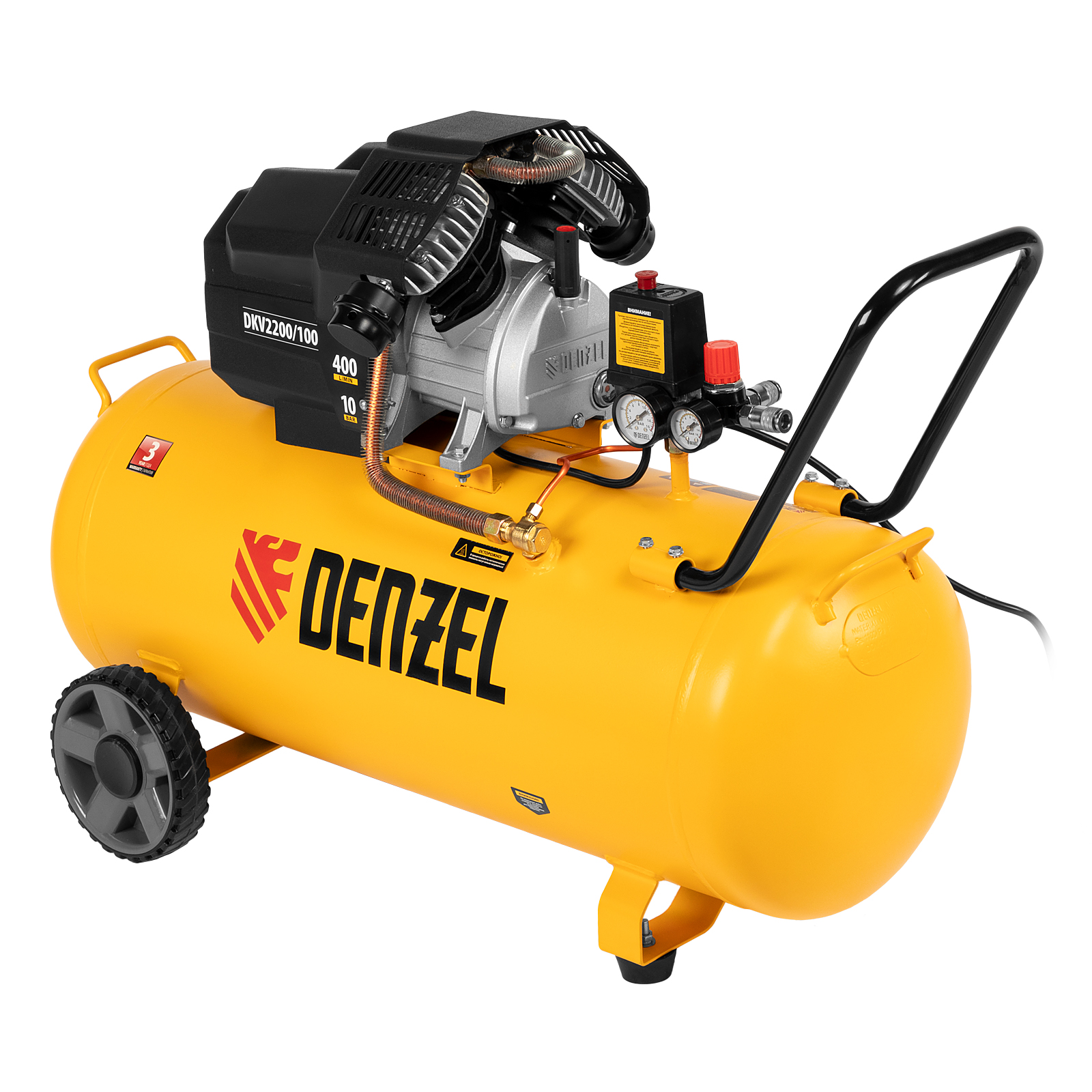 Поршневой компрессор DENZEL DKV2200/100