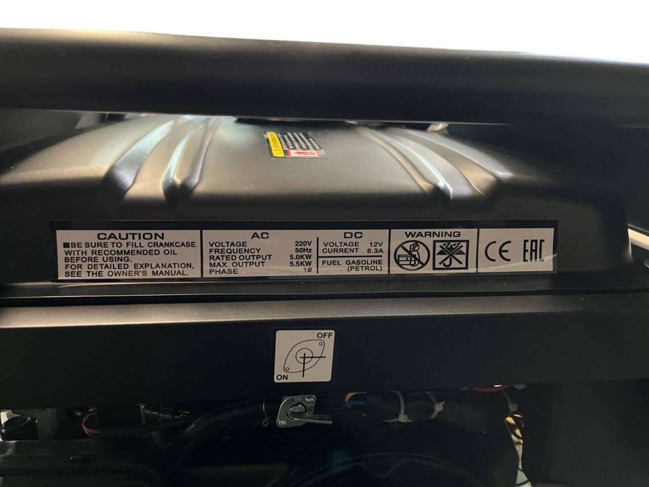 Генератор Zammer S6500CXE- 5кВт фото Генератор Zammer S6500CXE- 5кВт