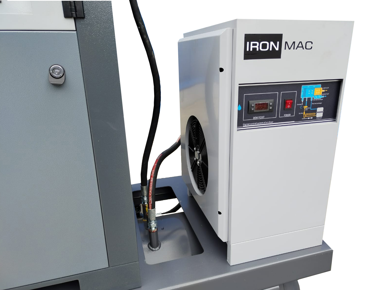 Винтовой компрессор Ironmac IC 10/10 B DF 500L