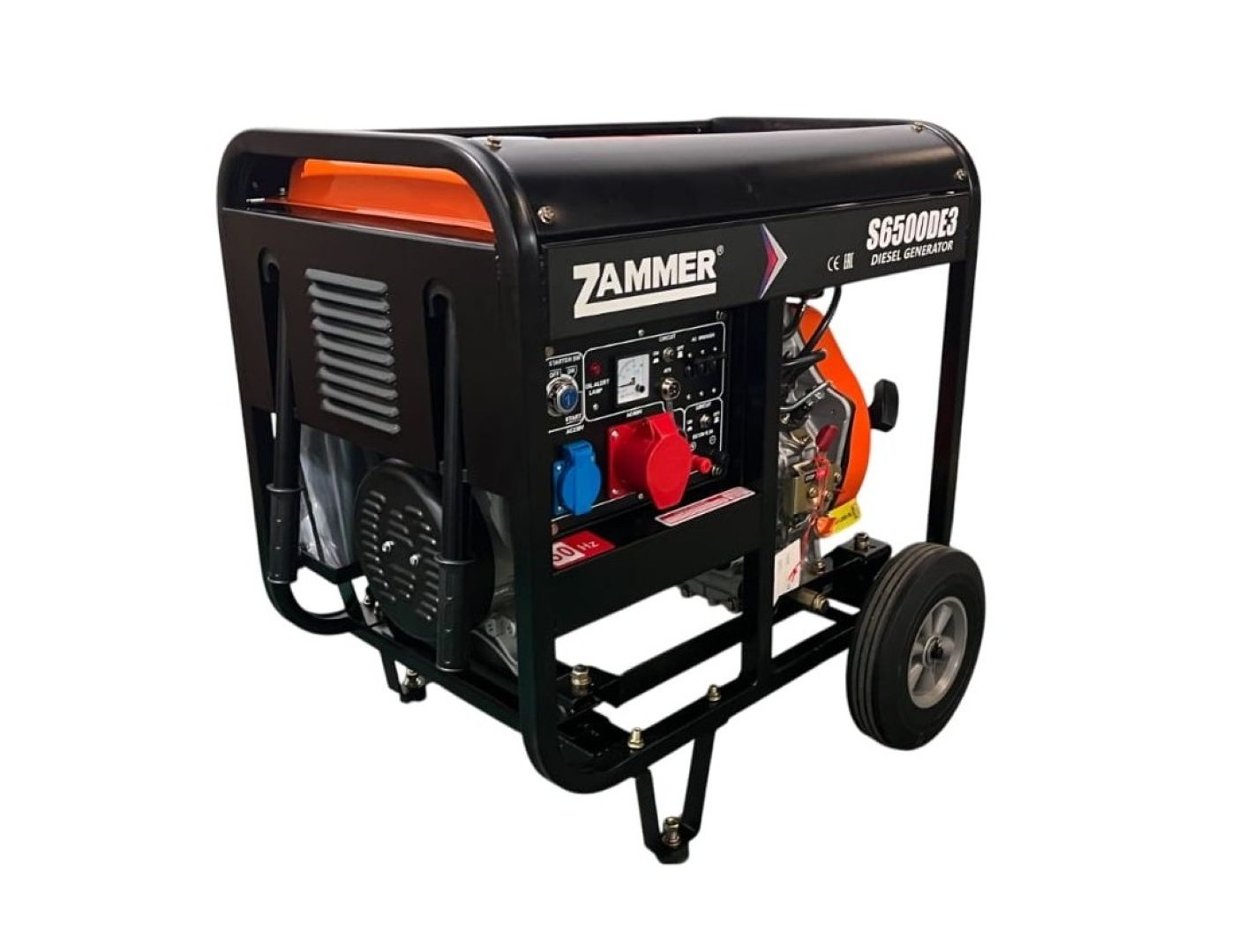 Генератор Zammer ECO S6500DE3 - 4,5 кВт фото Генератор Zammer ECO S6500DE3 - 4,5 кВт