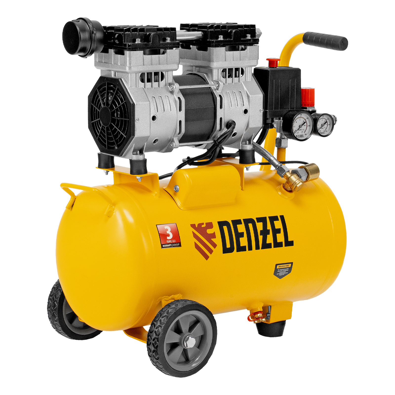 Поршневой компрессор DENZEL DLS950/24