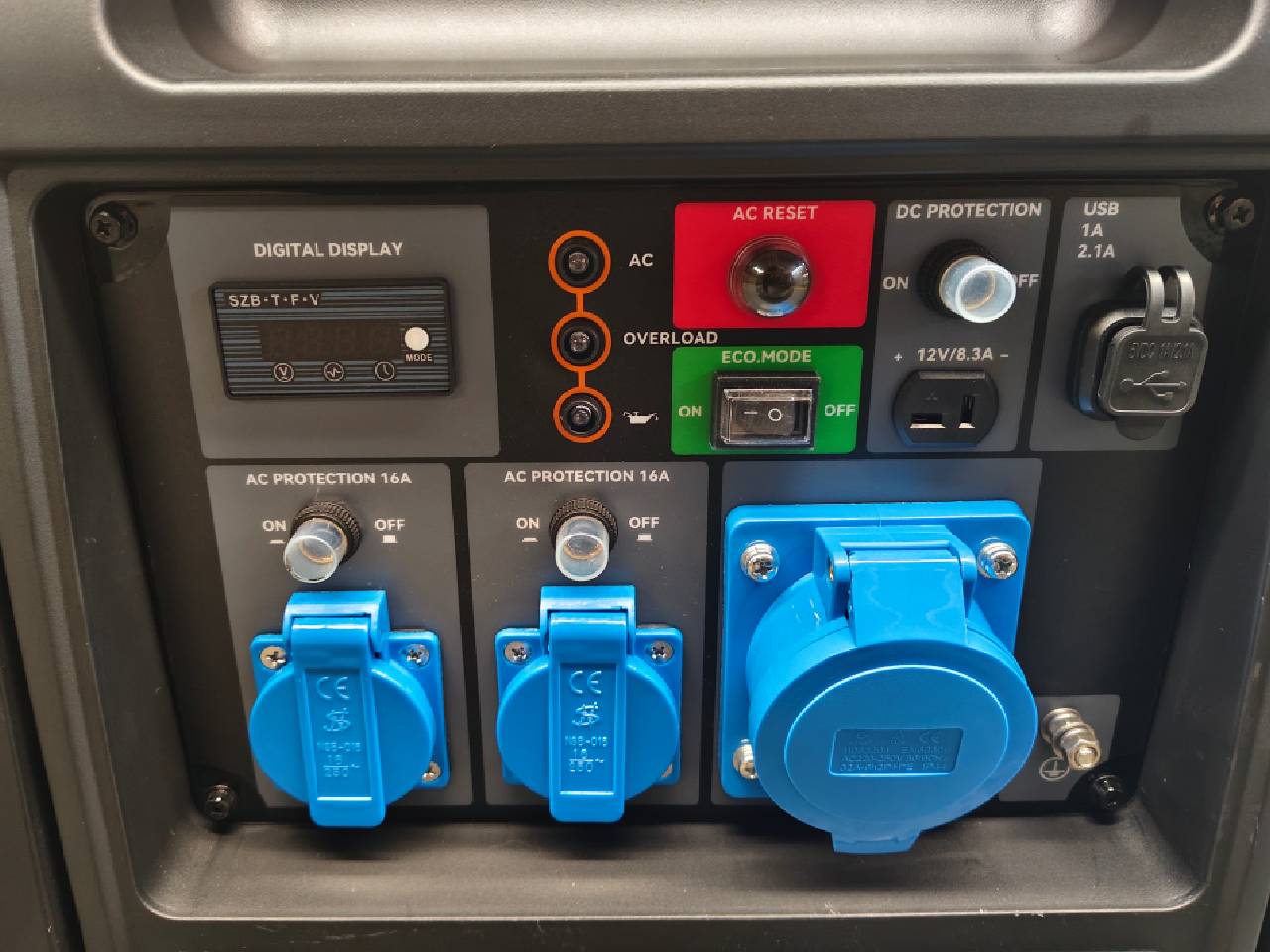Генератор Zammer S6800iE