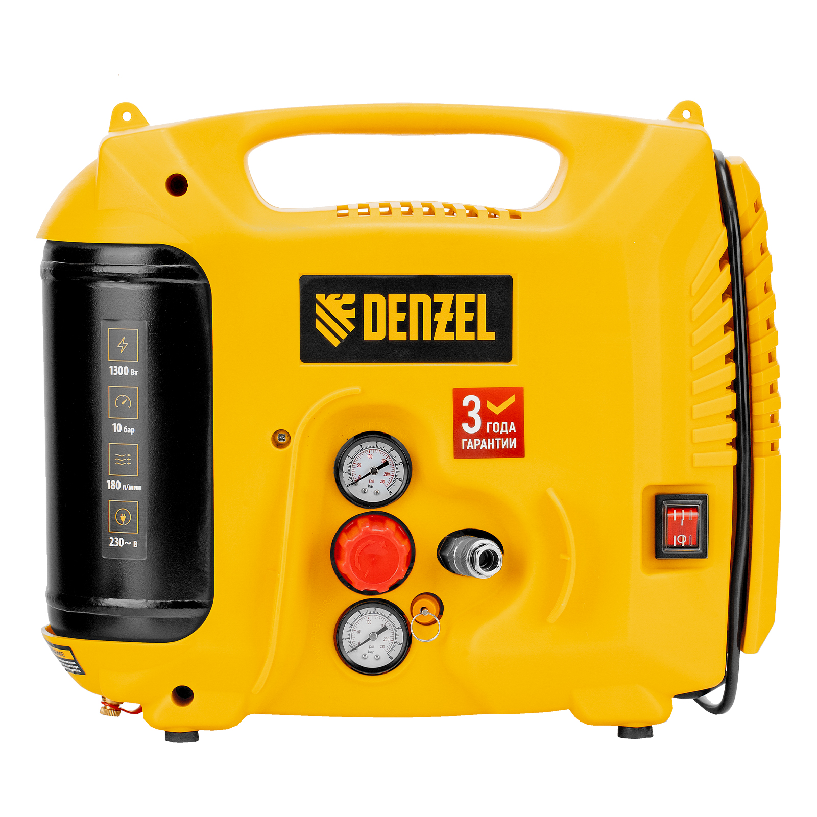 Поршневой компрессор DENZEL DL1300