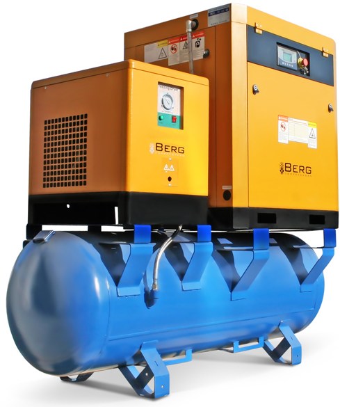 Винтовой компрессор Berg ВК-4РО-500 12 (IP54) фото Винтовой компрессор Berg ВК-4РО-500 12 (IP54)