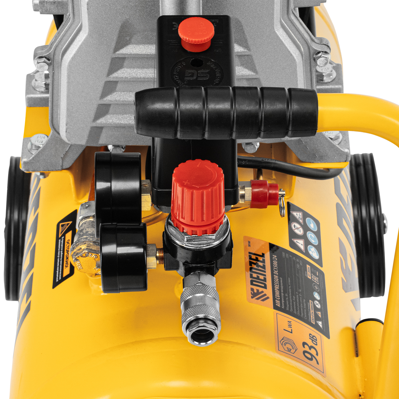 Поршневой компрессор DENZEL DC1500/24