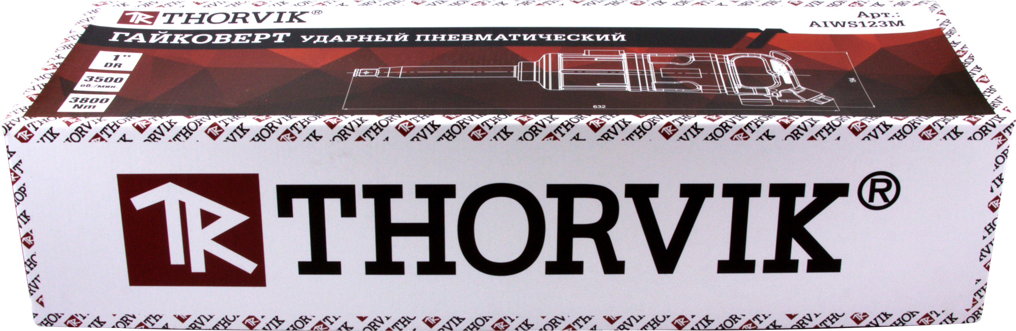 Пневмогайковерт Thorvik AIWS123M фото Пневмогайковерт Thorvik AIWS123M