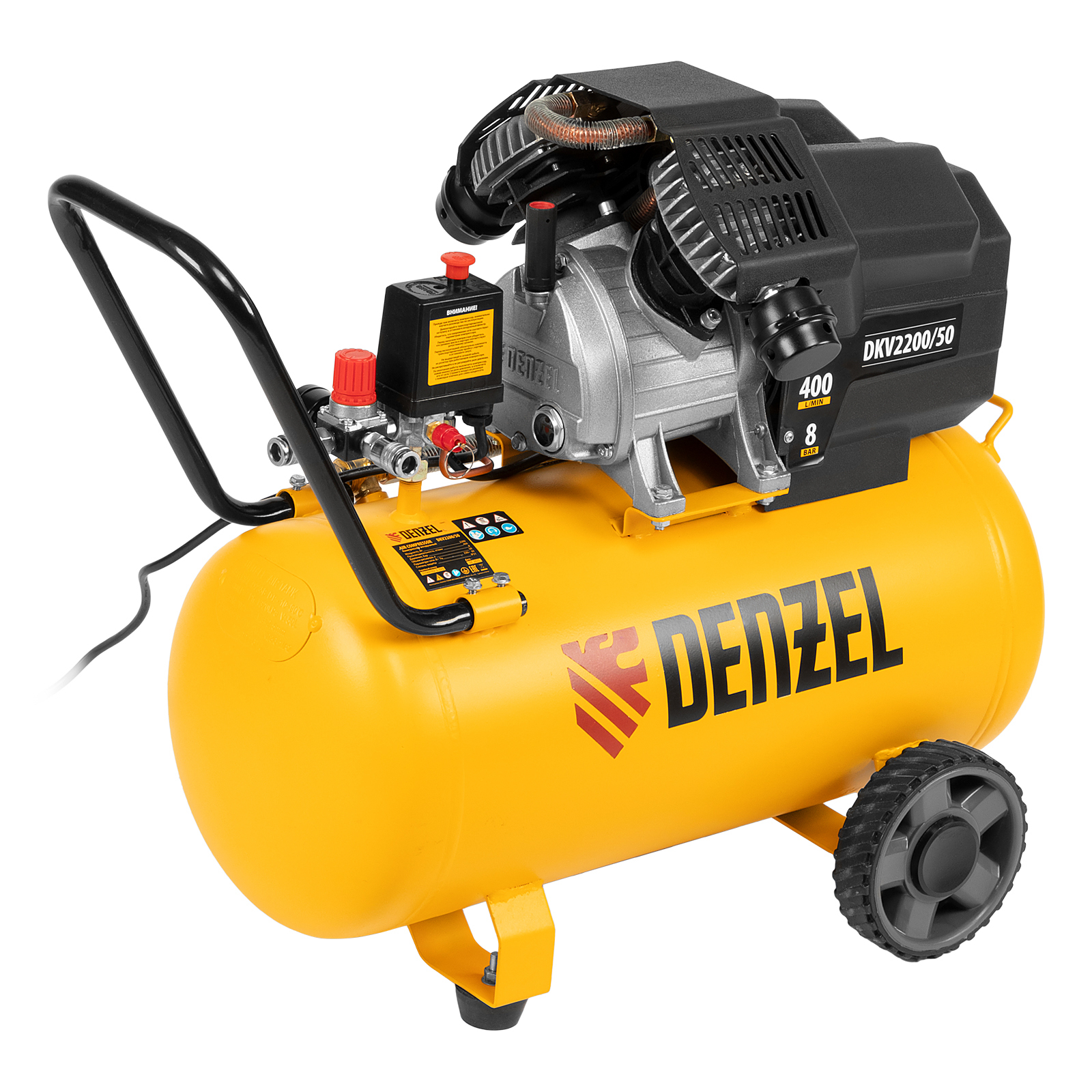 Поршневой компрессор DENZEL DKV2200/50