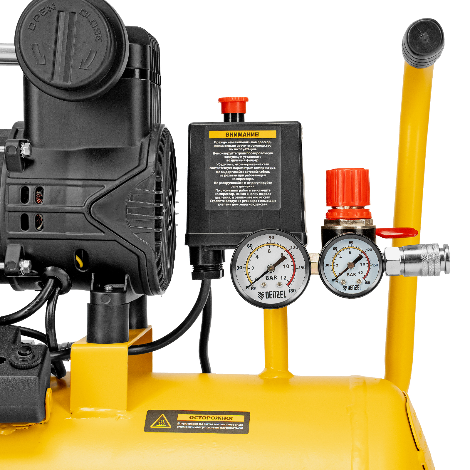 Поршневой компрессор DENZEL DLP-950/24