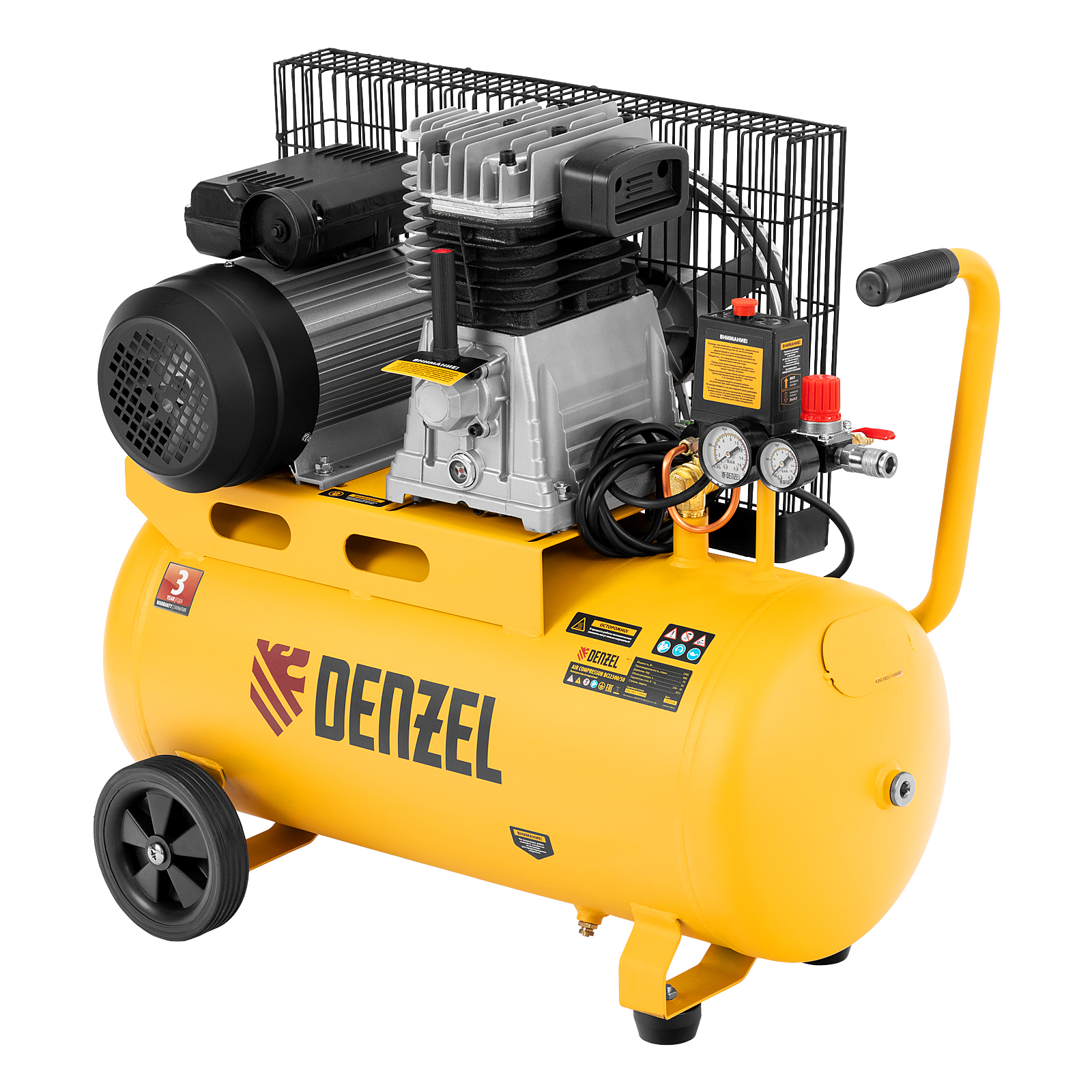 Поршневой компрессор DENZEL BCI2300/50