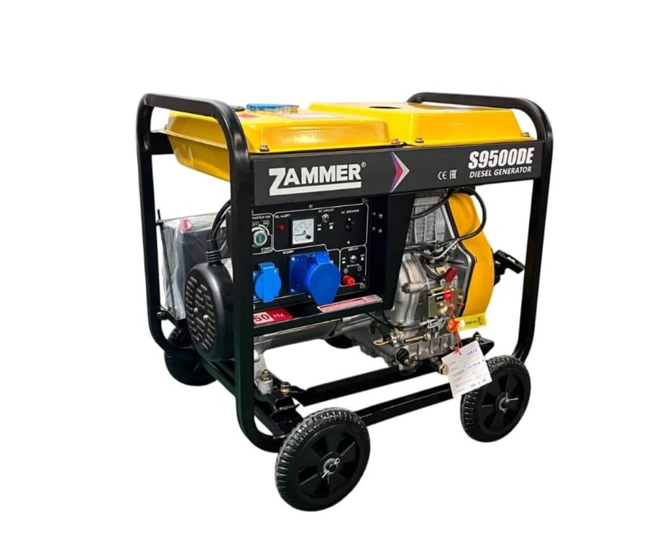 Генератор Zammer ECO S9500DE - 6,5кВт фото Генератор Zammer ECO S9500DE - 6,5кВт