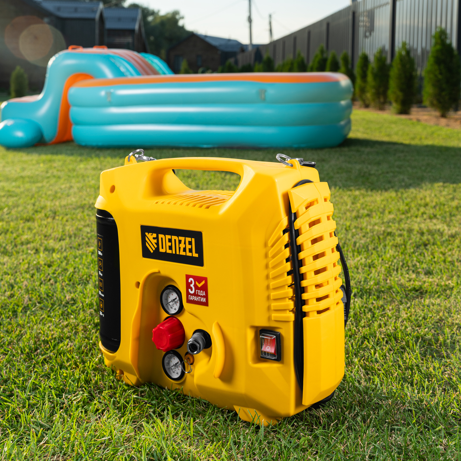 Поршневой компрессор DENZEL DL1300