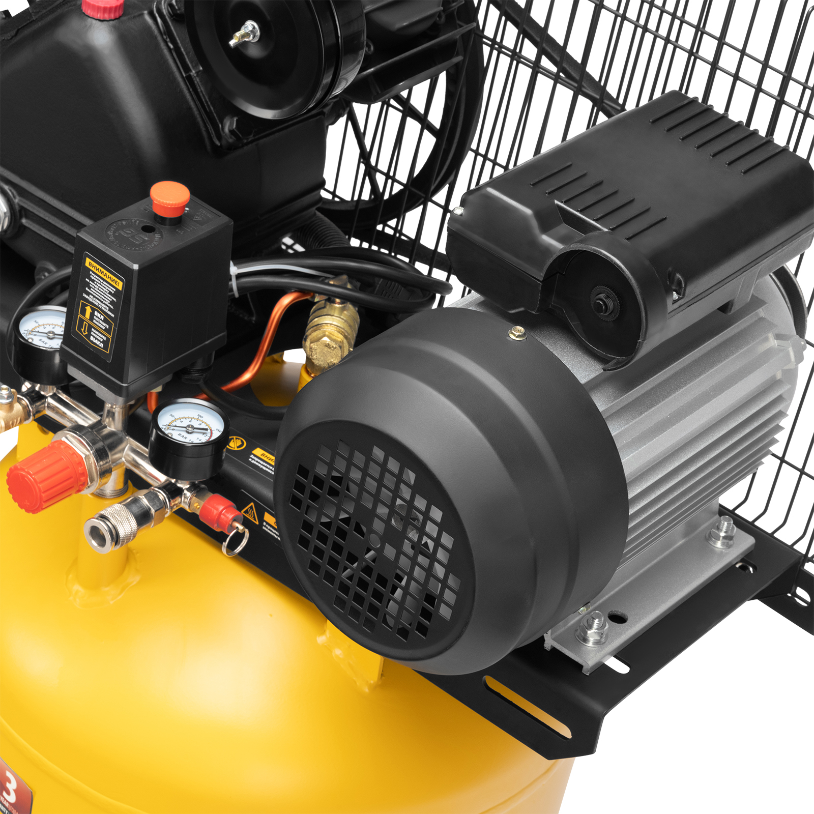 Поршневой компрессор DENZEL BCV2200/100V