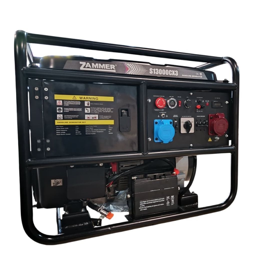 Генератор Zammer S13000CX3 - 10кВт фото Генератор Zammer S13000CX3 - 10кВт