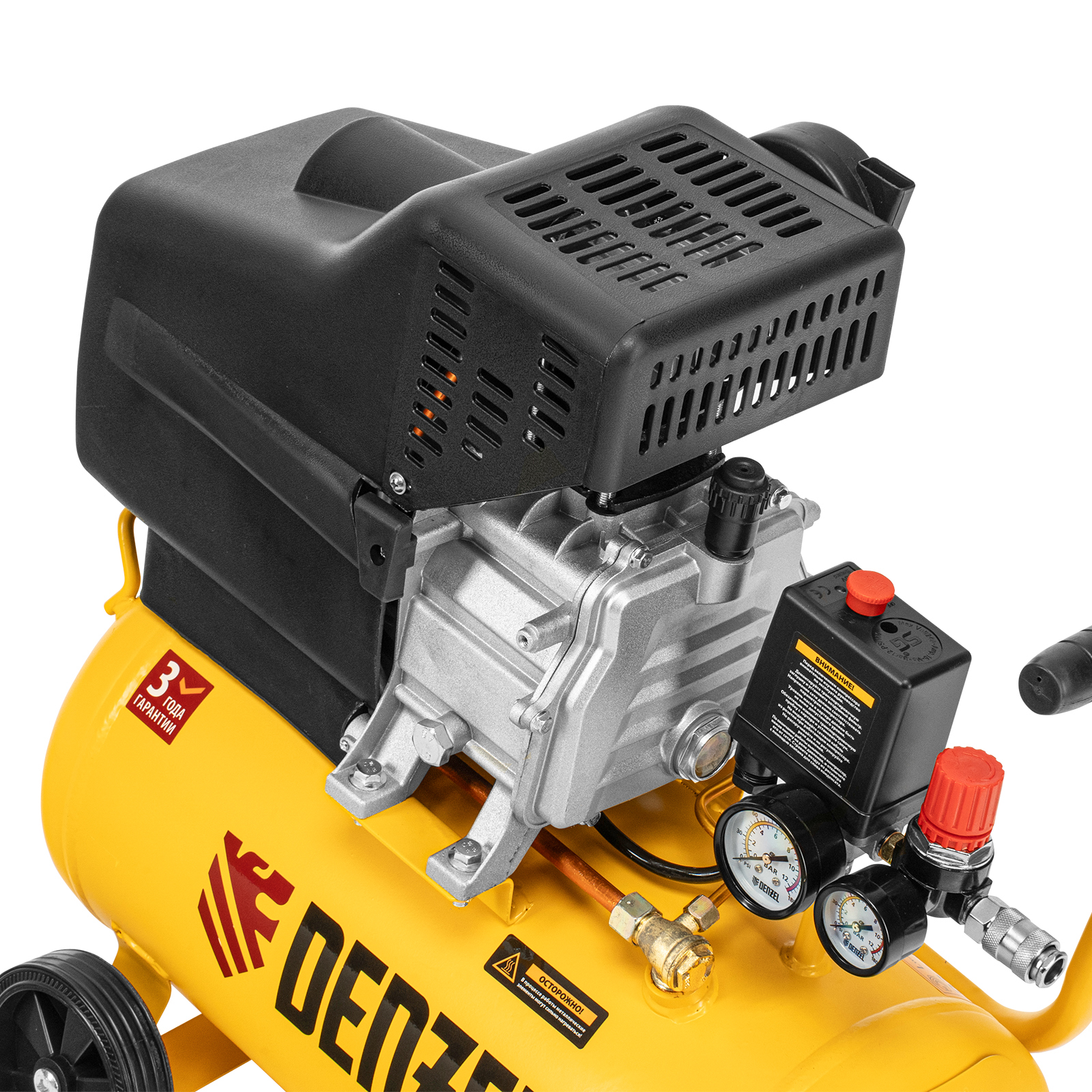 Поршневой компрессор DENZEL DC1500/24