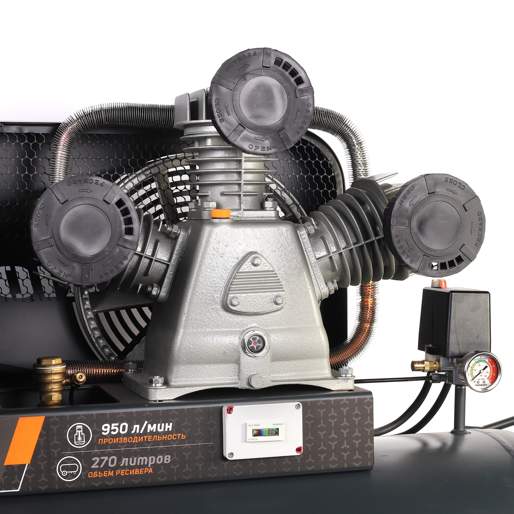 Поршневой компрессор PATRIOT KRX 950 L270 D